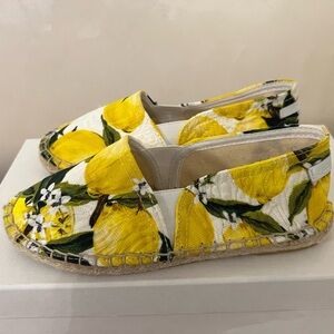 Dolce & Gabbana Kids Moccasins - Yellow and Green